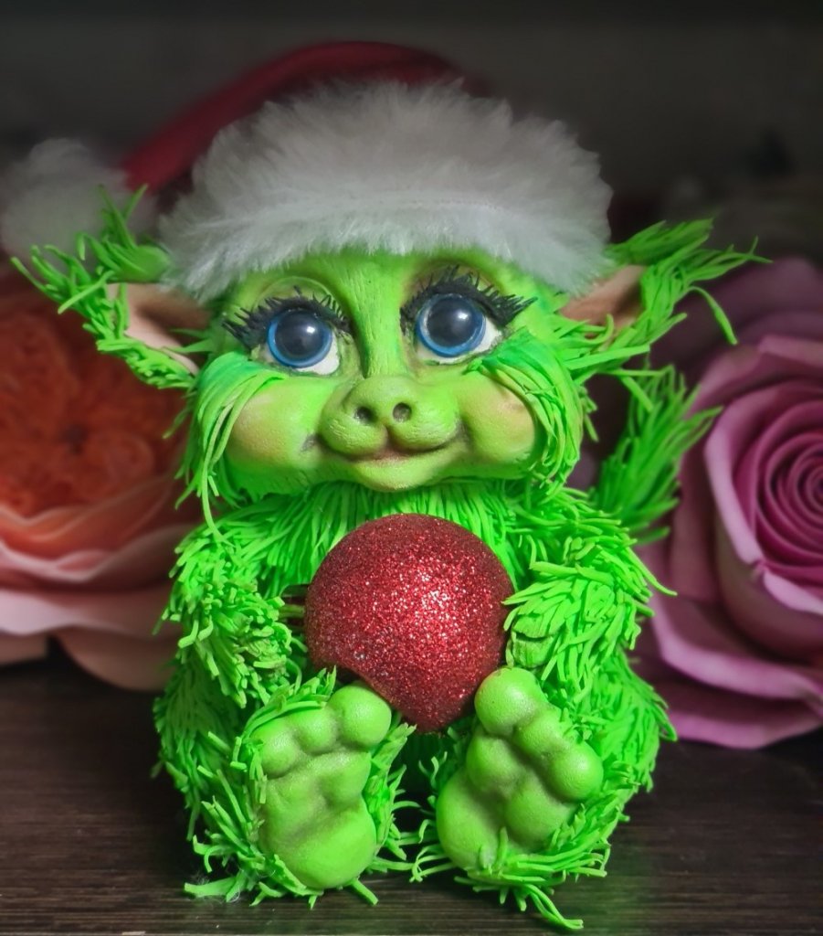 Маленький гринч игрушка на ёлку