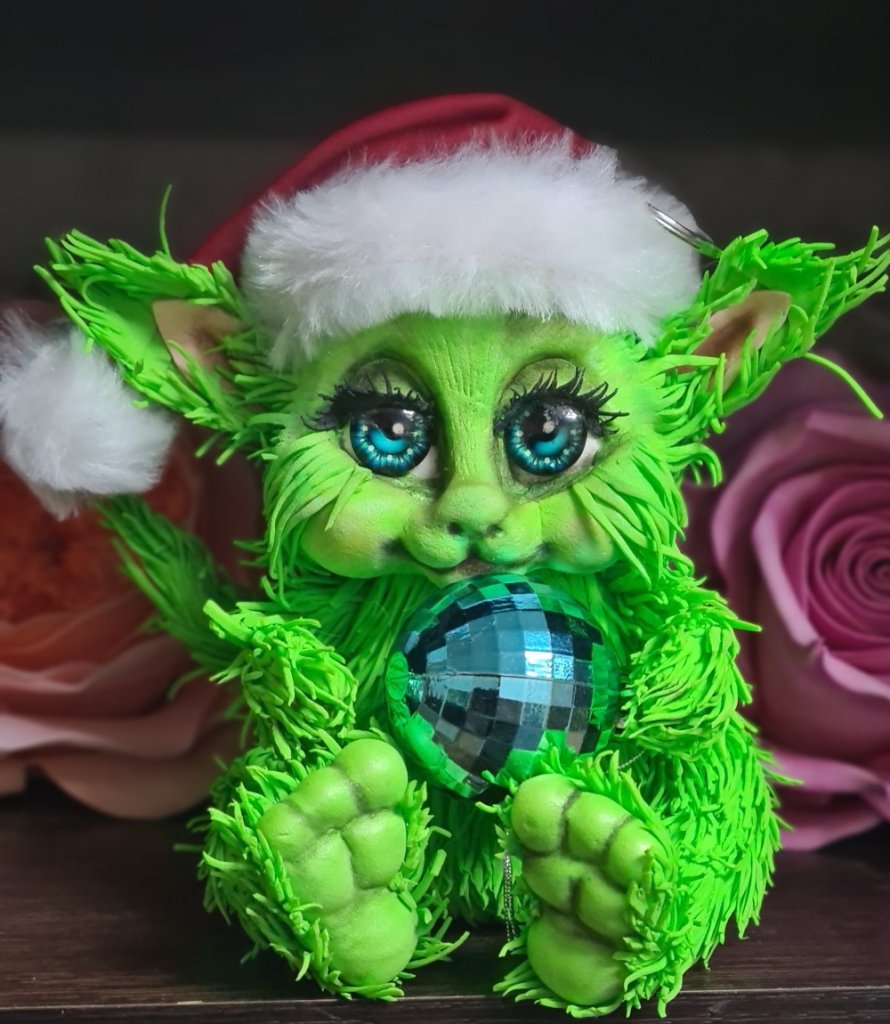 Маленький гринч игрушка на ёлку