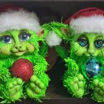 Маленький гринч игрушка на ёлку