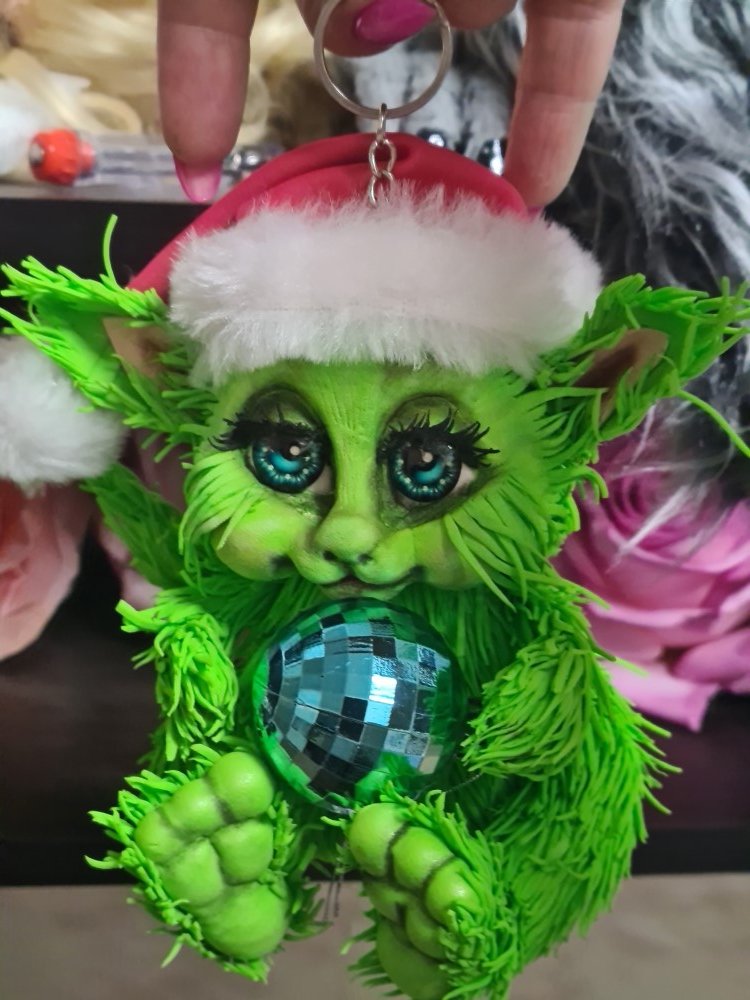 Маленький гринч игрушка на ёлку