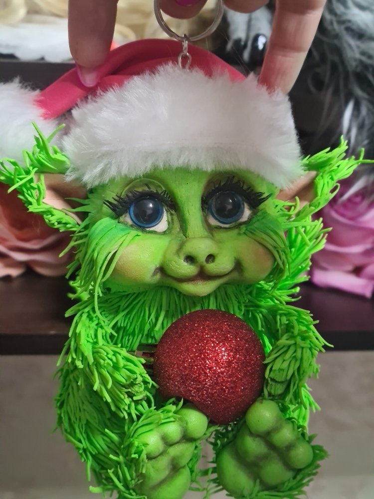 Маленький гринч игрушка на ёлку