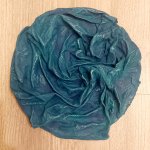 Текстурная картина Бирюзовая роза