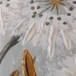 Текстурная картина Воспоминания о лете