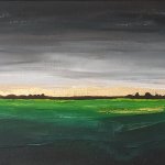 Текстурная картина Тихий вечер