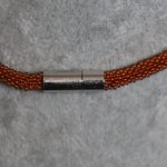 Колье с янтарем