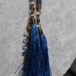 Лариат-жгут из бисера