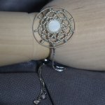 Браслет «Ловец снов» из бисера