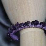 Браслет с аметистом