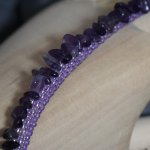 Браслет с аметистом