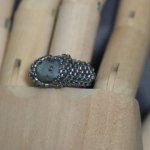 Кольцо с лабрадоритом