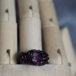 Кольцо с флюоритом