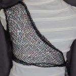 Косынка с пайетками