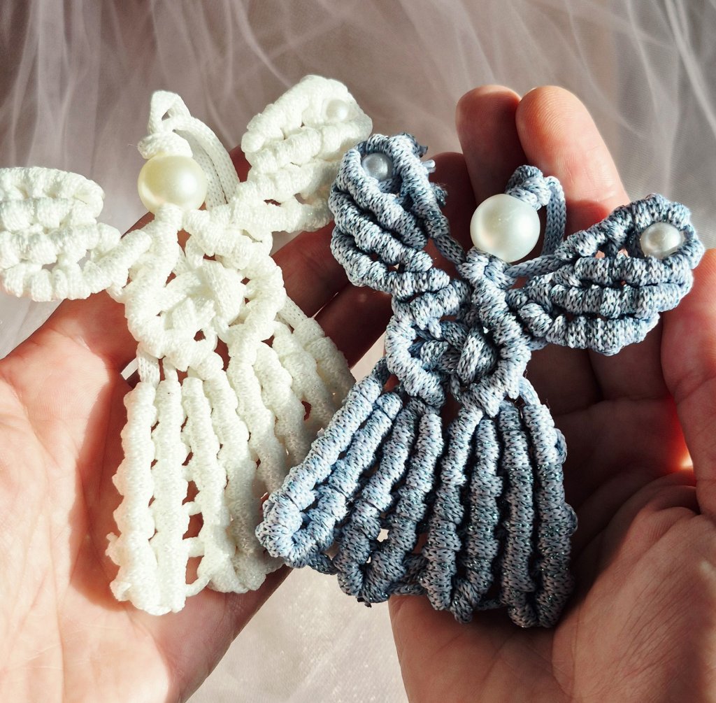 Ангел макраме