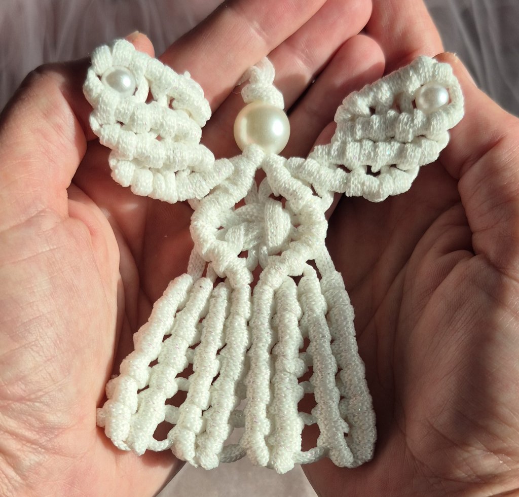 Ангел макраме