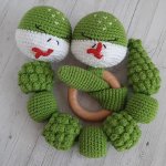 Тактильный набор «Змея и погремушка — грызунок»