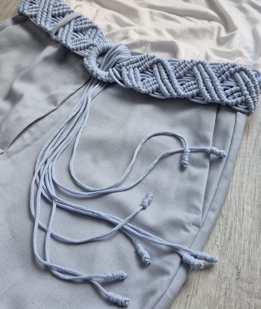 Ремень макраме