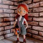 Кукла-иньерьнрная игрушка