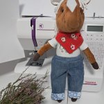 Конь-Огонь. Ручная работа.