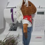 Конь-Огонь. Ручная работа.