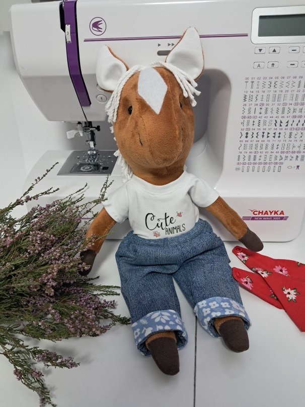 Конь-Огонь. Ручная работа.