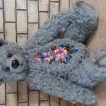 Мишка свышивкой