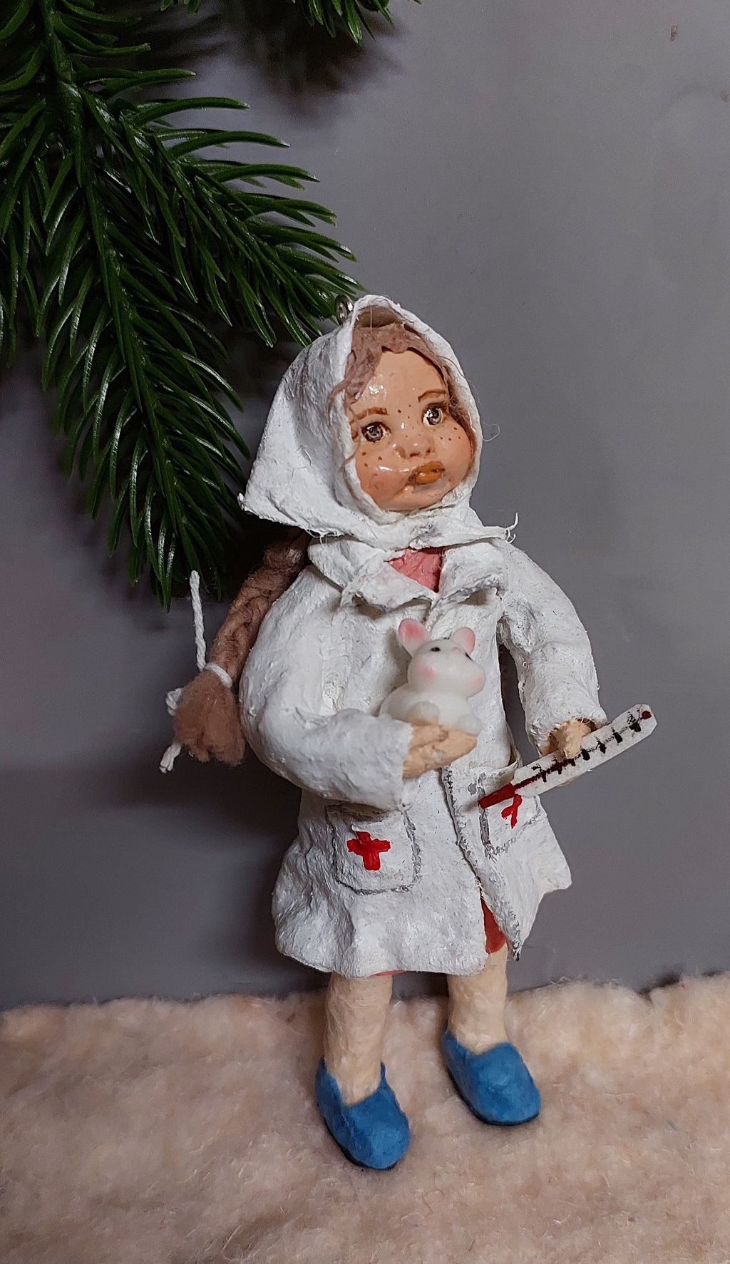 Игрушки из ваты