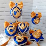 Ёлочные шары «Роскошь золота»