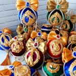 Ёлочные шары «Роскошь золота»