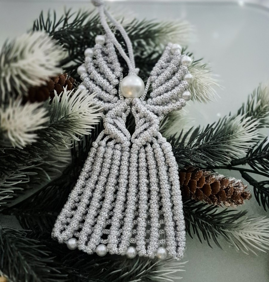 Ангел макраме