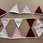 Гирлянда тканевая двухсторонняя