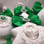 Набор ёлочных игрушек ручной работы