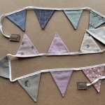Гирлянда тканевая двухсторонняя