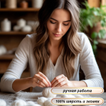 Звероброшь/ брошь ручной работы БЕЛАЯ СОВА