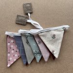 Гирлянда тканевая двухсторонняя