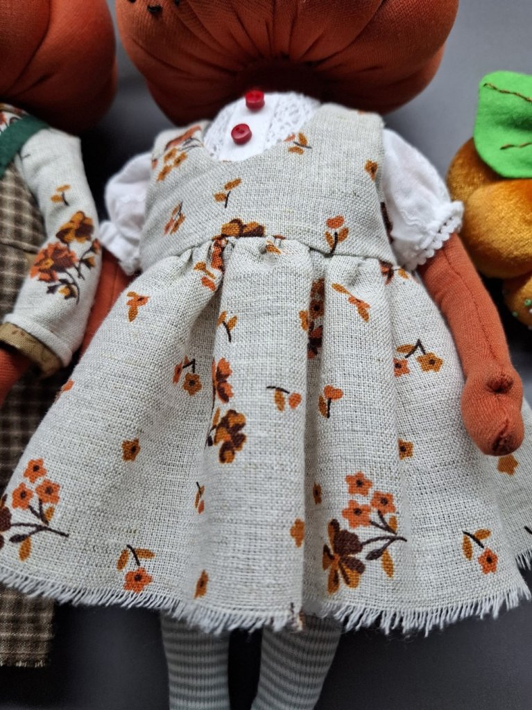 Куклы тыквы