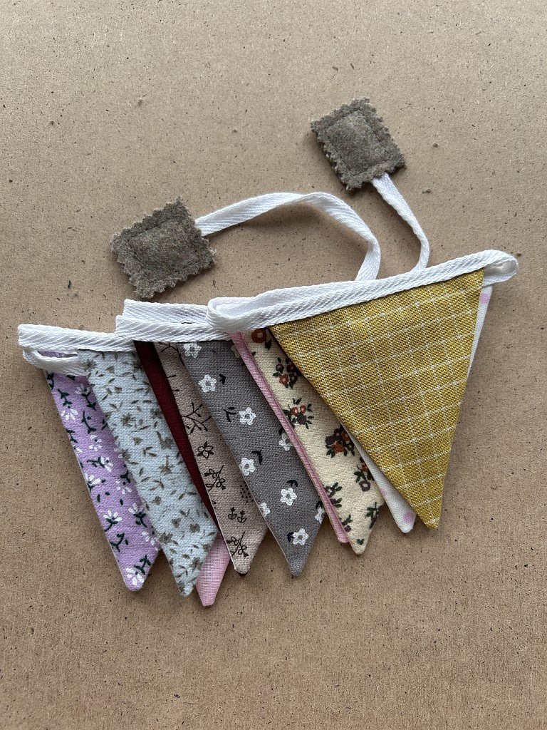 Гирлянда тканевая двухсторонняя