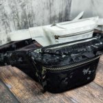 Сумка-бананка из натуральной кожи