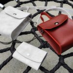 Комплект из натуральной кожи