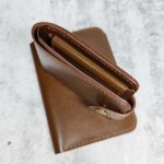 Комплект из натуральной кожи