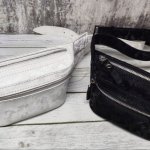 Сумка-бананка из натуральной кожи