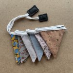 Гирлянда тканевая двухсторонняя