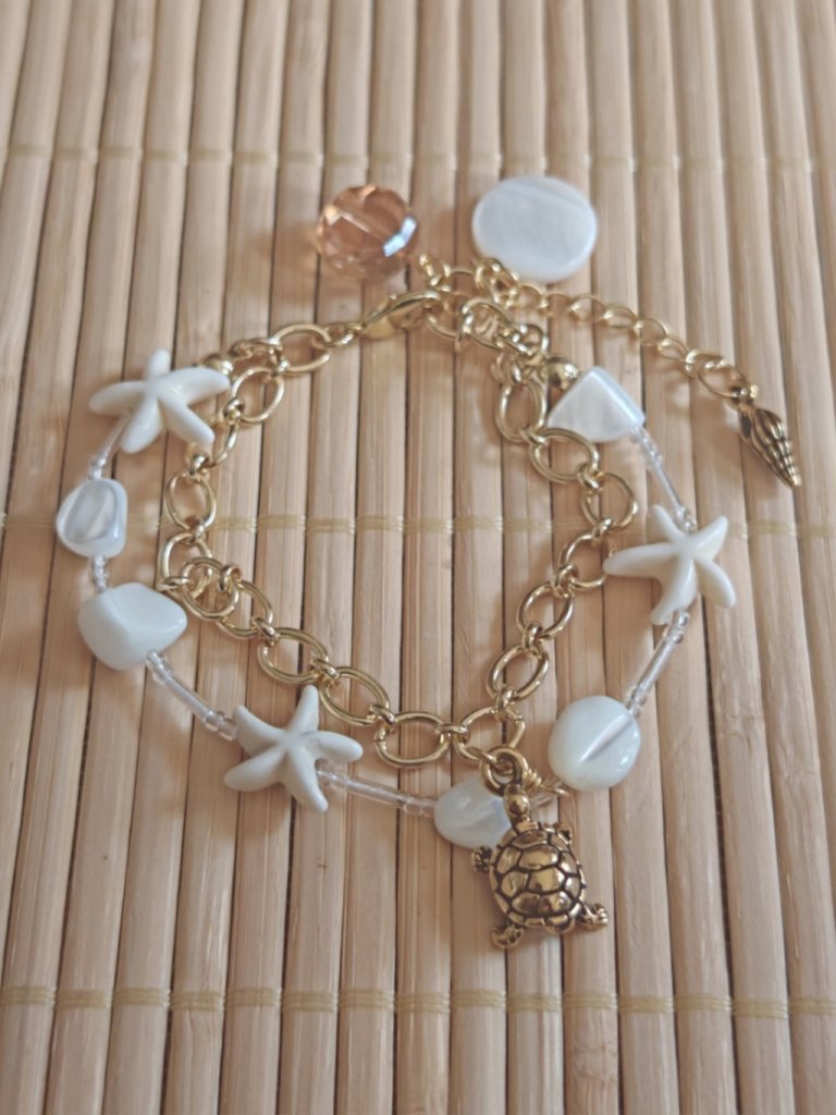 Браслет «Черепашка» двухрядный