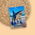 Блокнот в клетку с итальянскими мемами