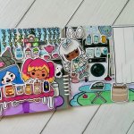 Альбом на липучках Тока Бока Подружки