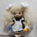 Школьница Кукла ручной работы