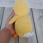 Вязаный цыпленок ручной работы