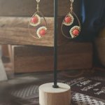 Серьги капли