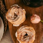 Творожное кольцо с кремом