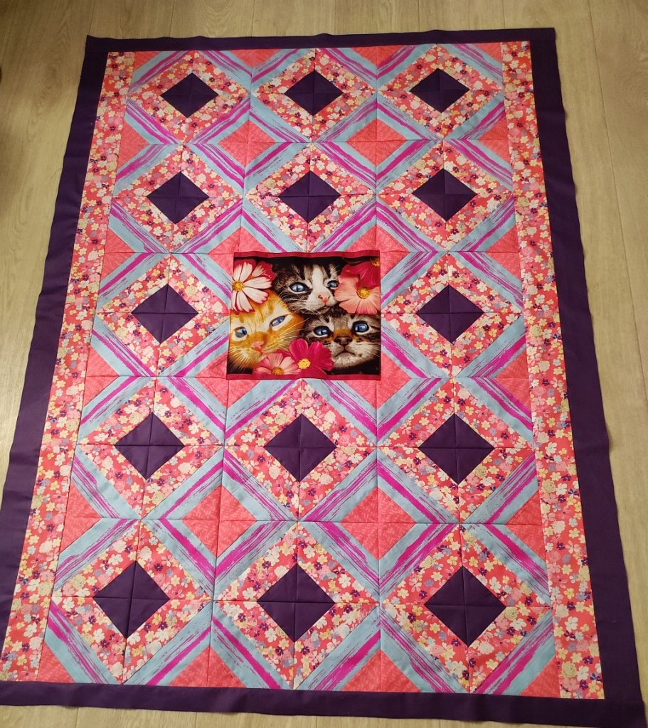 детское одеяло петербургские котики