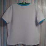 Футболка с вышивкой Какаду